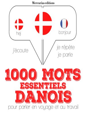 cover image of 1000 mots essentiels en danois